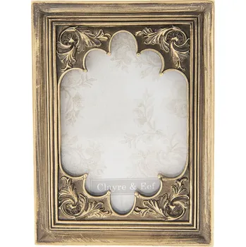 Rám na obraz Zlatý fotorámeček - 13*2*18 cm / 10*15 cm