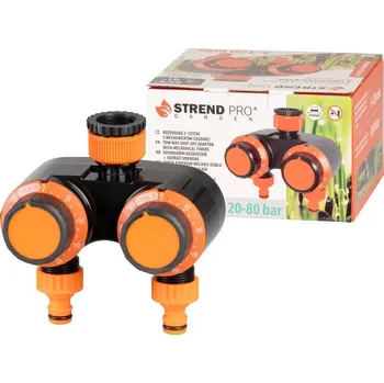 Časovač Strend Pro Garden, rozbočovač, záhradný, 2-way