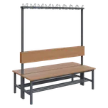 SVO - 160 stěna oboustranná věšáková RAL 7046 - šedá