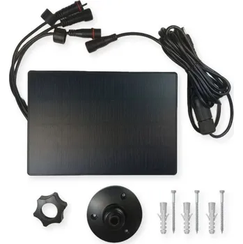 Fotopast E-myslivost Solární panel k fotopasti 6/9/12 V včetně baterie 5200 mAh