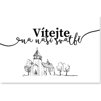 Svatební dekorace Personal Uvítací tabule - Sketch