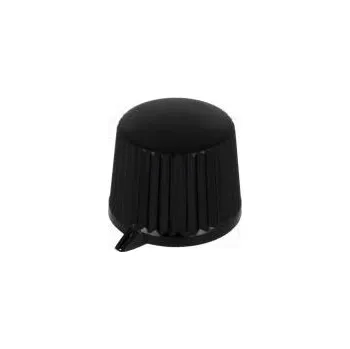 Knoflík Knoflík s ukazatelem termoplast Pr.hříd 6mm Ø19,9x15,5mm