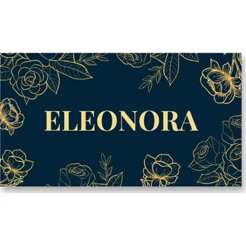 Party nádobí Personal Jmenovka na stůl - Orient Gold Zvolte množství: od 11 ks do 30 ks