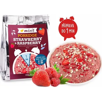 Mixit Minutová ovesná kaše do kapsy – Jahoda a malina