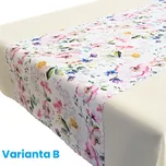 Ubrusový set Růžová zahrada 140x180 + šála 38x180 Varianta B