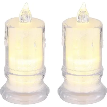 Dětské svítidlo Globo CANDLE 28075-2 LED stolní lampička | 1W LED | 2900K + K nákupu nad 3000 Kč dárek zdarma