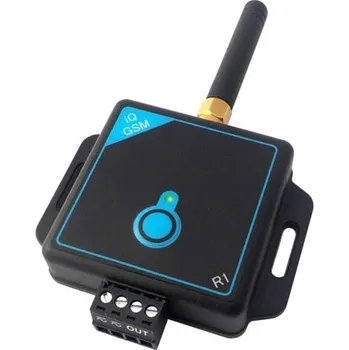 Relé TFE iQGSM R1 100 - univerzální GSM relé modul, 100 uživatelů, 1 výstup, 12/24 V AC/DC, GSM klíč