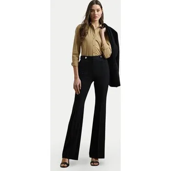 Dámské kalhoty LAUREN RALPH LAUREN Kalhoty z materiálu 200971132001 Černá Bootcut Fit 4