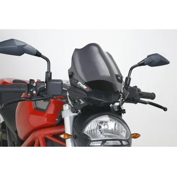 Puig Windshield New Generation Sport Ducati Monster 696/796/1100/1100 (09-14) Tmavá (F)