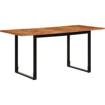 Jídelní stůl vidaXL Jídelní stůl 160x80x75 cm masiv Akácie [373618]