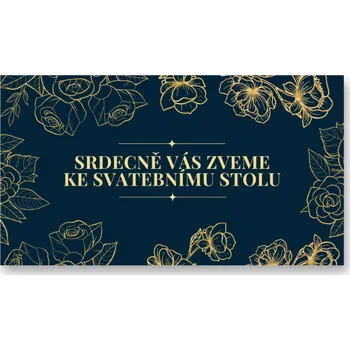 Personal Kartička ke stolu - Orient Gold Zvolte množství: od 31 ks do 60 ks