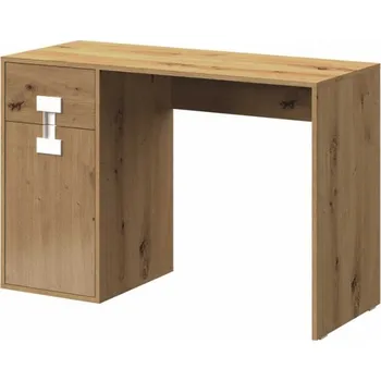 Psací stůl Domel Psací stůl Index 10 Barevné provedení dveří: Dub artisan lesk, Úchyty Domel: Bílé