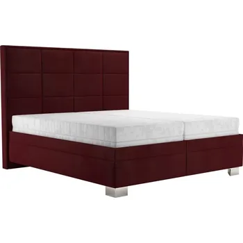 Ložnice FALCO Postel Saimi 180x200 Ibis vínová