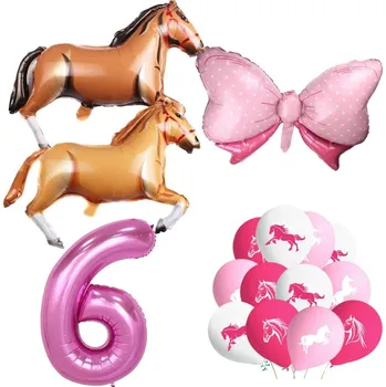 Party dekorace Narozeninová dekorace Koně 6