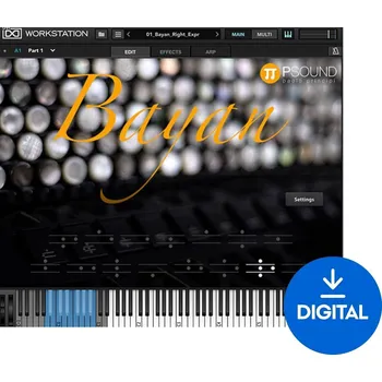 Hudební software PSound Bayan (Digitální produkt)