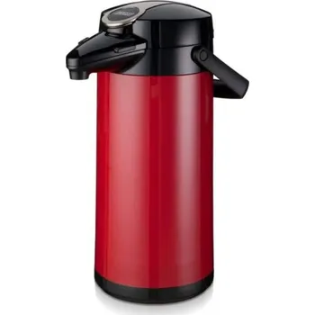 Termoska Bravilor Bonamat B.V. Tlaková termoska Airpot Furento plast červená 2,2 l - vnitřní nádoba skleněná