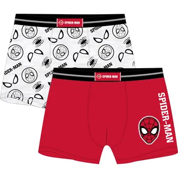 Chlapecké spodní prádlo Spider Man - licence Chlapecké boxerky - Spider-Man 52331637, červená / šedý melír Barva: Mix barev, Velikost: 116-128