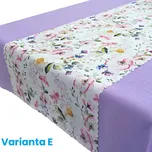 Ubrusový set Růžová zahrada 120x160 + šála 38x160 Varianta E