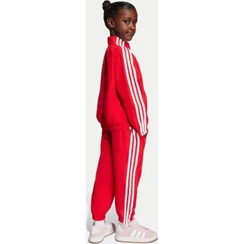 adidas Tepláková souprava Woven KC5052 Červená Loose Fit 5_6Y