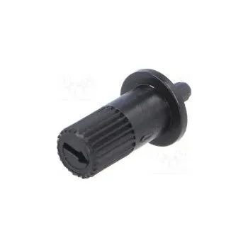 Knoflík Knoflík nastavovací kolečko černá 13mm Určení CA9M