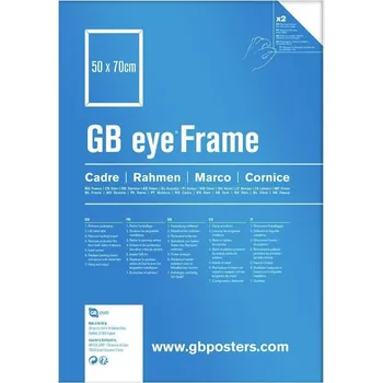 Fotoalbum GB eye Fotorámeček, 50 × 70 cm, dřevěný, bílý BH100