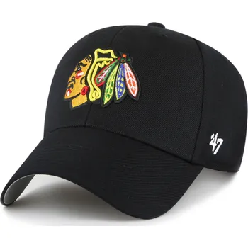 Kšiltovka 47 Brand Pánská kšiltovka Chicago Blackhawks NHL Sure Shot Snapback 47 MVP Black