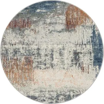 Koberec Breno Kusový koberec ARGENTUM kruh 63393, 240x240 cm, Vícebarevné