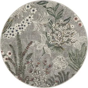 Koberec Breno Kusový koberec ARGENTUM kruh 63893/7676, 160x160 cm, Vícebarevné