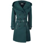 Zimní kabát z Vixxsin - Decay Coat - Ženy - petrolejová