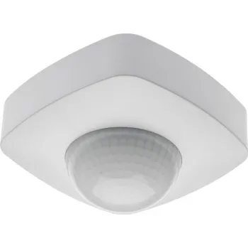 Pohybové čidlo Detektor pohybu a přítomnosti, max. 2000 W, AC 220–240 V, 50/60 Hz, pracovní úhel 360*, dosah 20 m ± 2,2–6 m