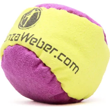 Dětský míč Honza Weber Hakisák footbag HW purple 2 panely