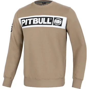 Pánská mikina PitBull West Coast - pánská mikina SHERWOOD písková L