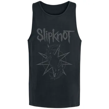 Tílko z Slipknot - Goat Star Logo - Muži - černá