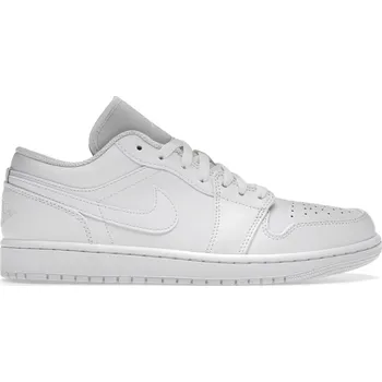 Pánské tenisky Jordan 1 Low Triple White Velikost: 45.5 553558-136