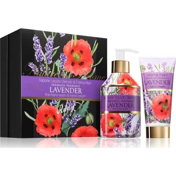 Mýdlo Rudy - Le Maioliche Lavender tekuté mýdlo 250 ml + krém na ruce 100 ml