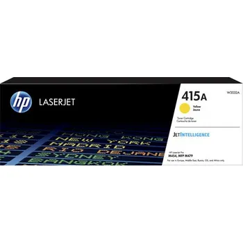 HP 415A Yellow LaserJet Toner Cartridge, W2032A W2032A