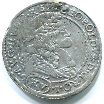 Leopold I. XV Kreuzer 16?? / NB-PO. Nagy Bánya. Ag.