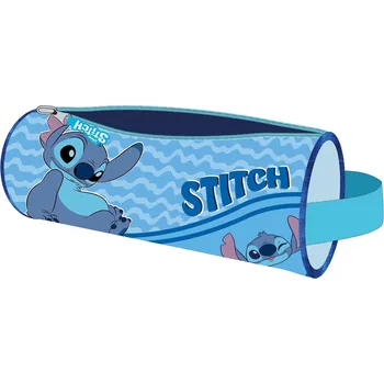Penál Lilo a Stitch Kulatý penál Disney Stitch modrý