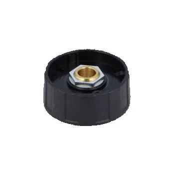 Knoflík Knoflík bez ukazatele ABS Pr.hříd 8mm Ø40x15,5mm černá