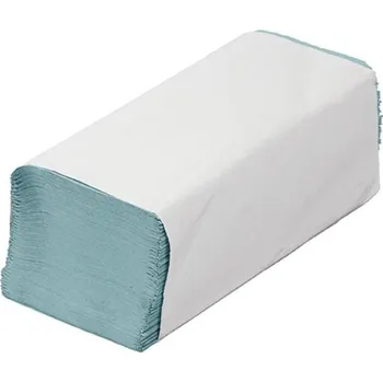 Papírový ručník Wepack Ručníky papírové ZZ zelené 230x210mm - 20 bal x 250 ks