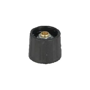 Knoflík Knoflík bez ukazatele ABS Pr.hříd 6,35mm Ø20x15,5mm černá