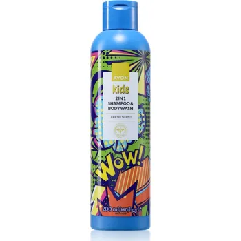 Sprchový gel Avon Kids Fresh šampon a sprchový gel 2 v 1 200 ml
