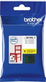 Brother originální ink LC-3619XLY, yellow, 1500str., Brother MFCJ2330, 3530, 3930
