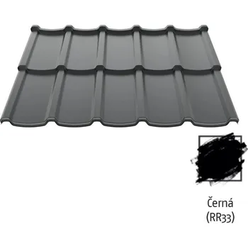 plechová krytina Krytina plechová Ruukki Modular 30 Matt RR33 černá