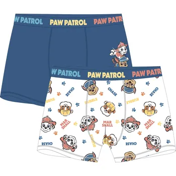 Paw Patrol - Tlapková patrola -Licence Chlapecké boxerky - Paw Patrol 52332756, modrá / bílá Barva: Mix barev, Velikost: 110-116