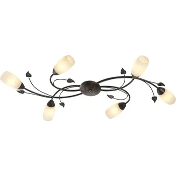 Globo VENEZIA 60800623X přisazené stropní svítidlo E14 + sada - Trio LED žárovka 2x10W | E27 | 3000K | 806lm
