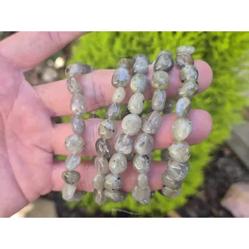 Náramek Hlazený náramek z labradoritu