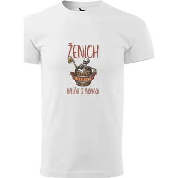 Gravírování Tričko na rozlučku se svobodou pro ženicha - BEER ZONE