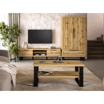 Komoda Nábytek do obývacího pokoje HALLE III dub wotan