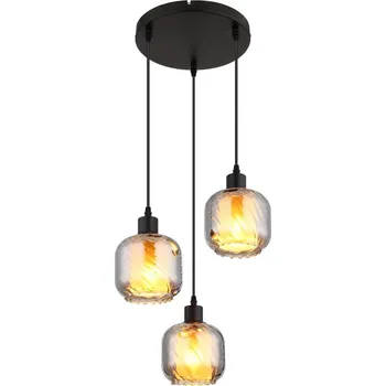 Globo XIA 15754-3H závěsné stropní svítidlo E27 + sada - Trio LED žárovka 2x10W | E27 | 3000K | 806lm